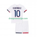 Paris Saint-Germain Ousmane Dembele 10 Dres Dječji Gostujući 2025/2026 Kratkih Rukava